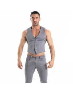 Gilet Chino Gris