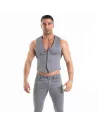 Gilet Chino Gris