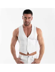 Gilet Chino Blanc