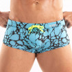 Printed Swim Trunk Blue