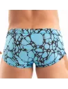 Boxer De Bain Imprimé Bleu