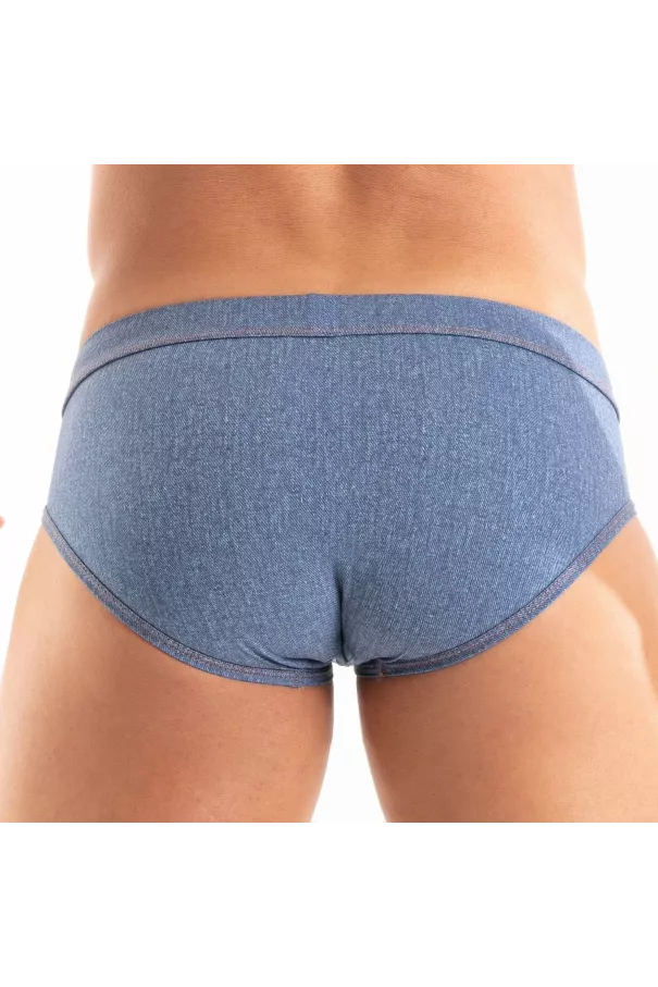 Le Slip De Bain En Jean De Dos