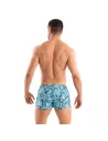 Mini Short De Bain Imprimé Bleu