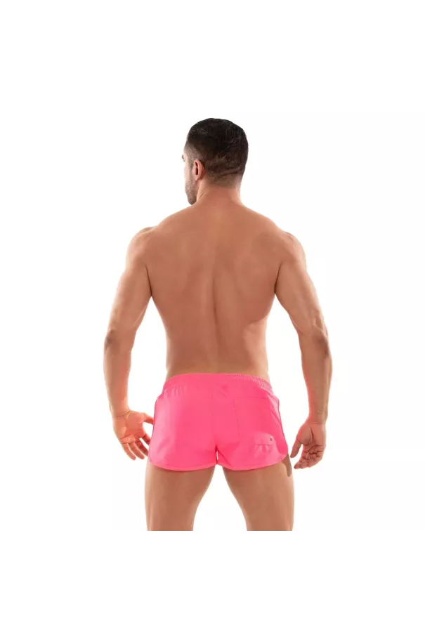 Mini Short De Bain Homme | Néon Fluo & Sexy - Pink