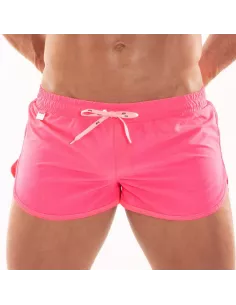 Mini Short De Bain Homme | Néon Fluo & Sexy - Pink