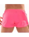 Mini Short De Bain Néon Rose