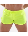 Mini Short De Bain Néon Jaune