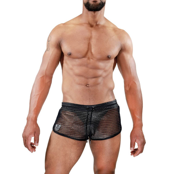short noir pour homme