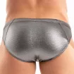 The Metal Swim Bikini Silver By TOF Paris From Back