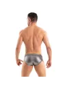 Le Nouveau Slip de Bain en métal Argenté Pour Homme De Dos