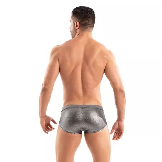 The Metal Swim Trunk Silver From The New Swimwear Collection
