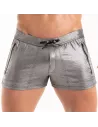 The New Metal Zipped Swim Short Silver