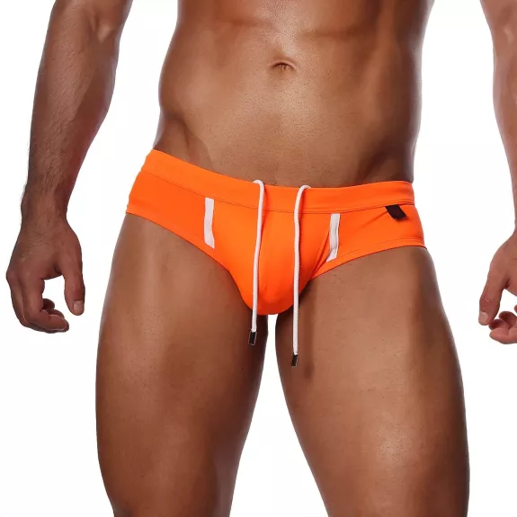 Happy Swim Briefs Neon Orange