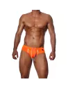 Slip de bain Happy Orange Fluo