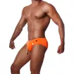 Happy Swim Briefs Neon Orange - TOFF-PARIS.com