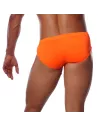 Slip de bain Happy Orange Fluo