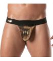 The New Fiesta Stringless Thong Gold
