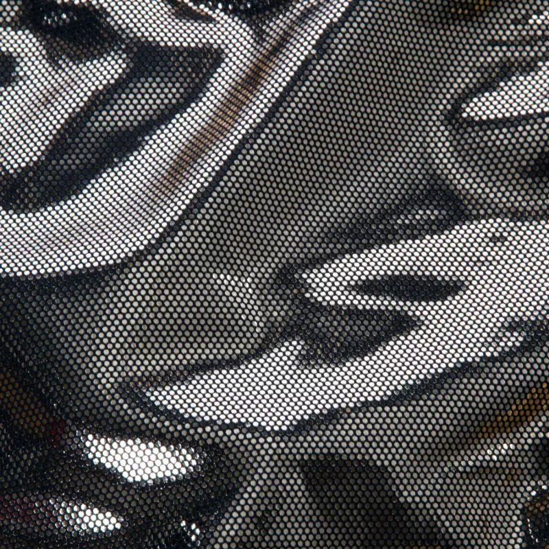 The Silver Fabric Up Close