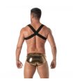 The Fiesta Zipped Pocket Harness Gold