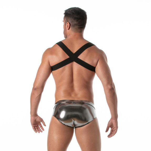 The Fiesta Zipped Pocket Harness Silver