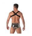 The Fiesta Zipped Pocket Harness Silver