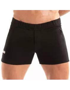 Paris Short Zippé Noir