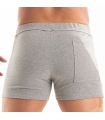Paris Zipped Shorts Grey