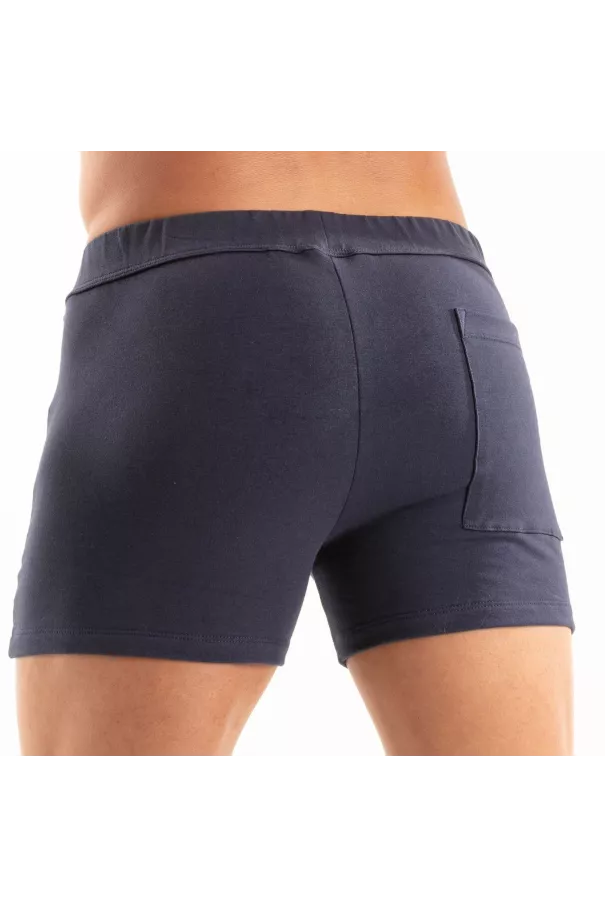 Paris Short Zippé Bleu Marine