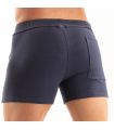 Paris Zipped Shorts Navy