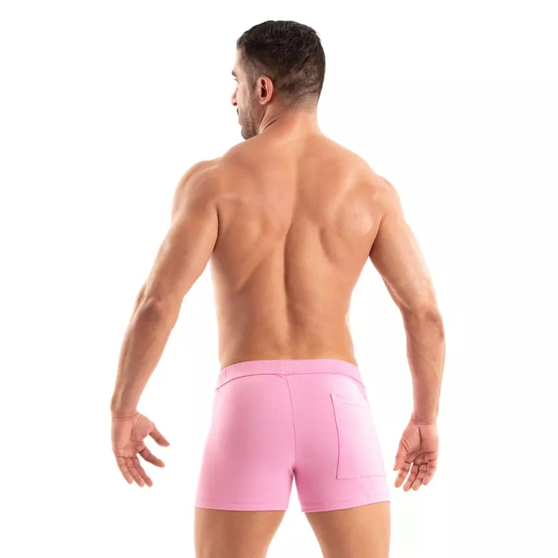 Paris Short Zippé Rose