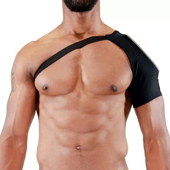 Shoulder harness Fetish Black/White