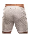 Short Mi-Cuisse Riviera Blanc