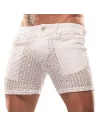 Riviera Mid Thigh Shorts White