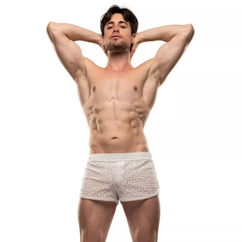 Riviera Mini Shorts White