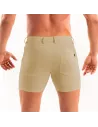 The Chino Short Beige From Back