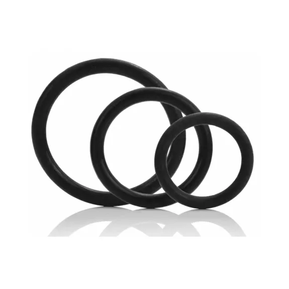 Lot de 3 Cockrings Noir