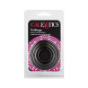 Set of 3 cockrings Black