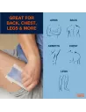 Body Wax Strips, 20 Strips & 4 Cleansing Wipes For men