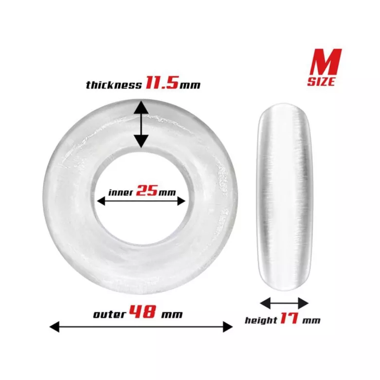 Cockring homme x3 Beast Rings | TOF Paris - Transparents