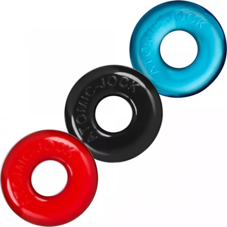 Mini Cockrings Oxballs Noir - Sensations Intenses | TOF Paris