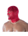 The new fluid lace hood red for men