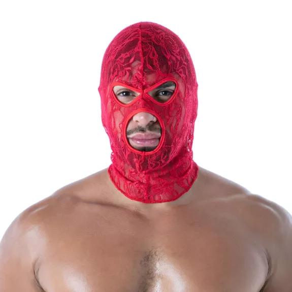 Fluid Lace Hood Red