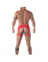 The fluid lace garter strap red from TOF Paris