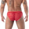Discover The Fluid Lace Minibriefs Red