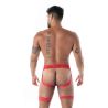 The fluid lace jock chaps red by TOF Paris