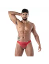 String en dentelle rouge de dos par TOF Paris