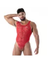 The new fluid lace open bodythong red