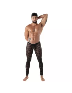 The new fluid lace open legging black