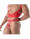 Le nouveau string ultra en dentelle fluide rouge de TOF Paris