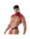 Neoprene Collar Shirt Harness Red